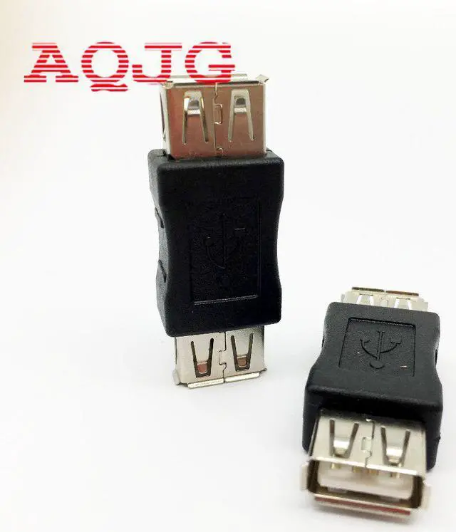 Alt view image 2 of 5 - 1 pcs USB 2.0 Type A Female to A Female Coupler Adapter Connector F/F Converter Promotion Usb extend Jack
