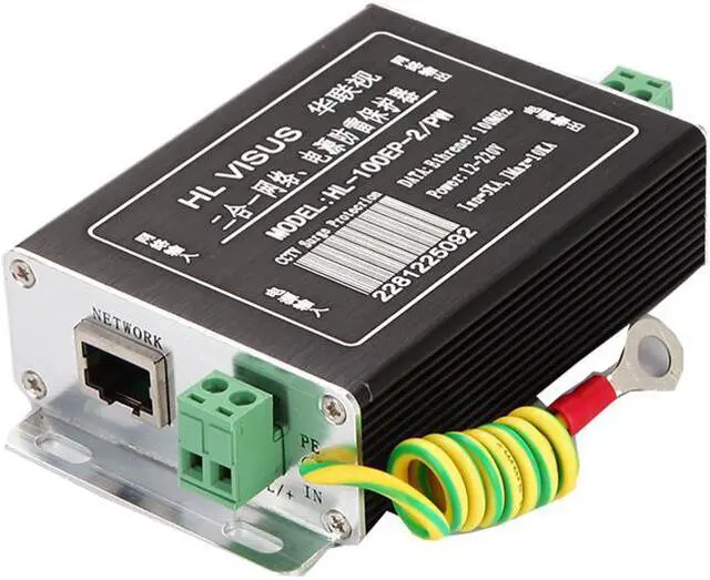 Main image of IP Camera Network RJ45 & power 2 in 1 Surge Protector,Protection device, Lightning Arrester,SPD for 100M Ethernet Network
