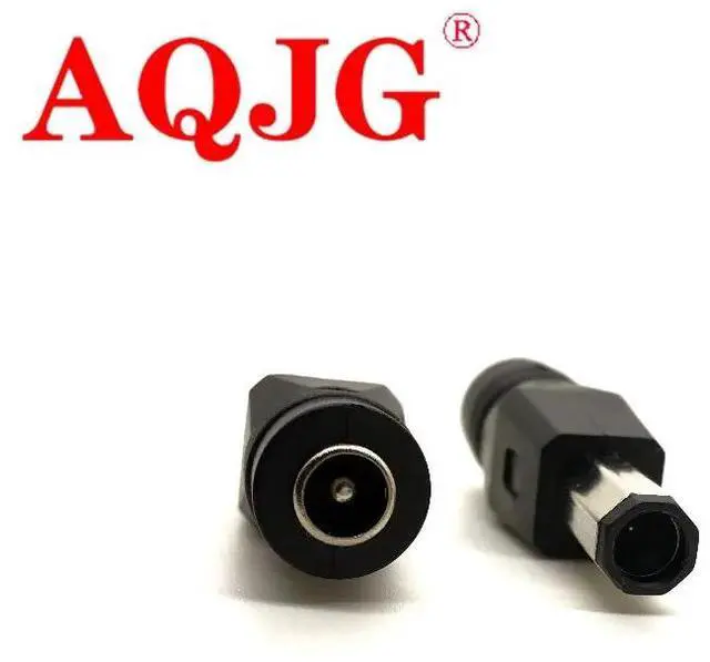 Alt view image 5 of 5 - DC 5.5*2.1 female to 2.5 male head AC Dc jack power Supply adapter   Laptap  For Apple 2.5mm adapter For dell For  Toshiba 4pin