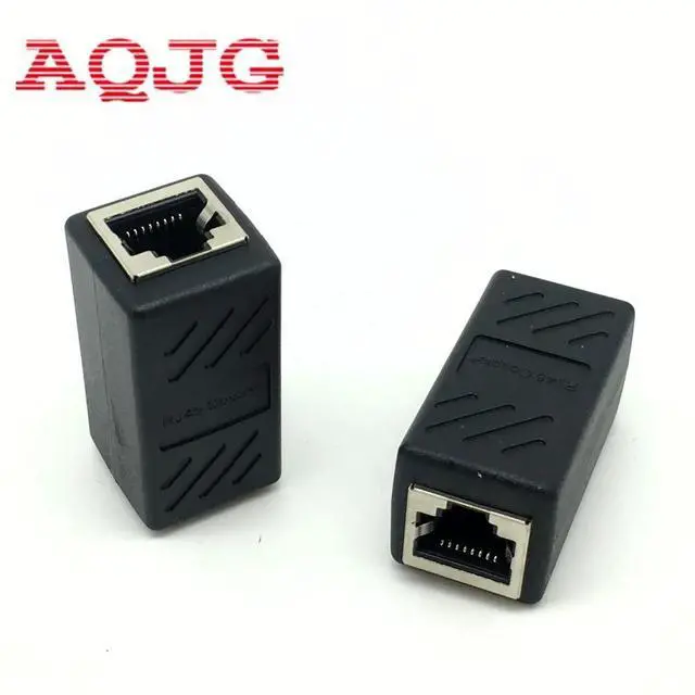 Alt view image 3 of 4 - Wholesale RJ45 Female to Female Network Ethernet LAN Connector Adapter Coupler Extender