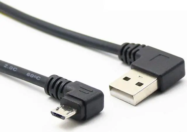 Main image of 0.25m Micro USB Cable 90 Degree USB Cable  for Samsung S7 S6 2.4A Fast Charging for Huawei for Xiaomi Tablet Cables