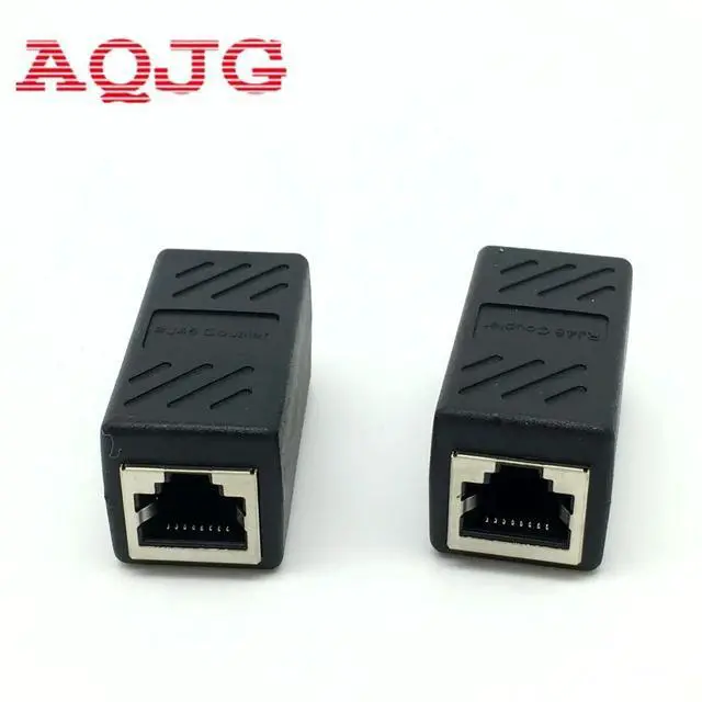 Alt view image 4 of 4 - Wholesale RJ45 Female to Female Network Ethernet LAN Connector Adapter Coupler Extender