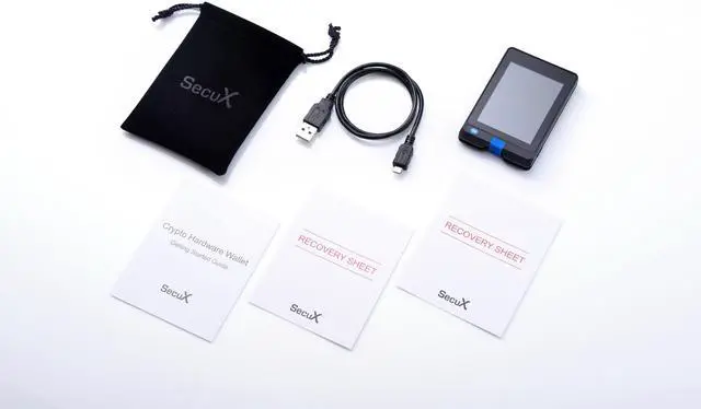 Alt view image 6 of 7 - SecuX W20 Crypto Hardware Wallet- Infineon CC EAL5+ Secure Element, Bluetooth, Cross-platform, 2.8" Color Touchscreen; BTC, ETH, BNB, BSC, ADA, XRP, DOGE, BCH, LTC, XLM; ERC-20/TRC-10,20/BEP-20 Tokens