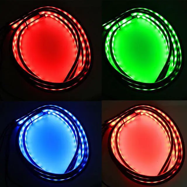 Alt view image 6 of 7 - SIMPLEX - RGB Wireless Control Chassis Underbody Underglow Lamp Neon LED Atmosphere Light