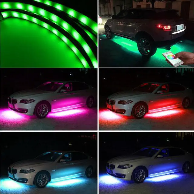 Alt view image 5 of 7 - SIMPLEX - RGB Wireless Control Chassis Underbody Underglow Lamp Neon LED Atmosphere Light