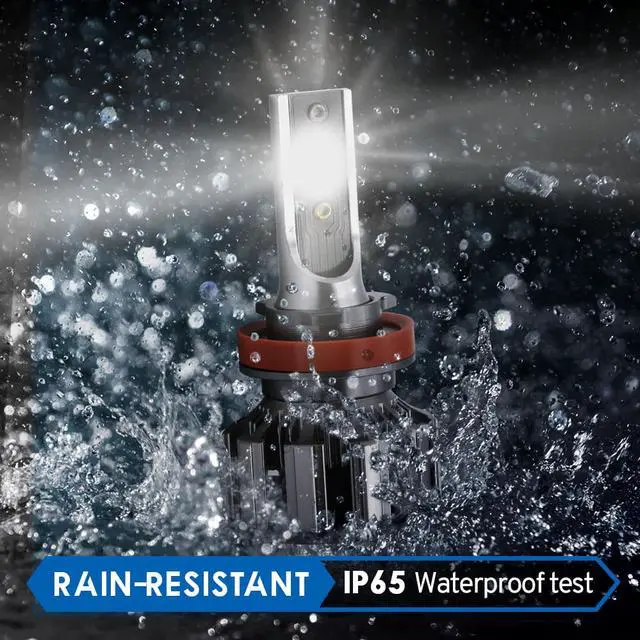 Alt view image 6 of 6 - 2pcs H11 H8 H9 RGB LED Fog Light Bulb Multicolor Wireless APP Bluetooth Control DRL Daytime Running Light Fog Driving Lights Bulbs Replacement