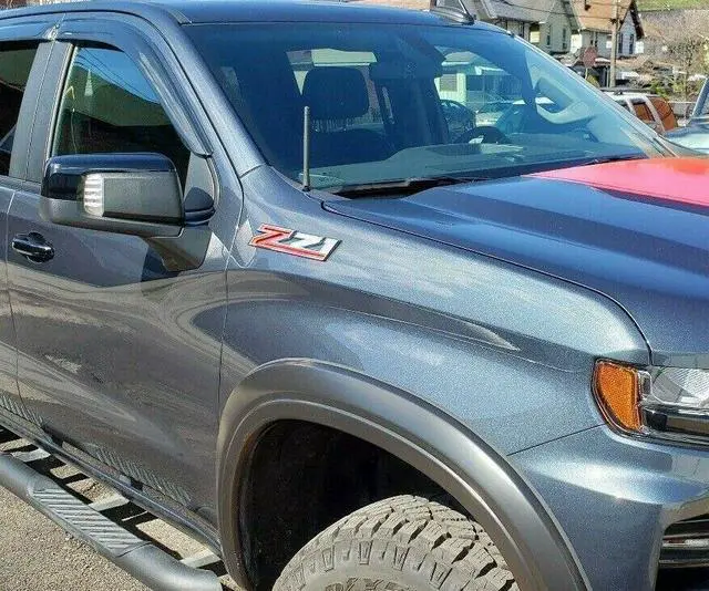 Alt view image 7 of 7 - 7'' inches Car Short Matte Black Antenna Topper Replacement Mast FM/AM Radio Signal for Chevy GMC Silverado Sierra 1500 2500 3500 HD Denali