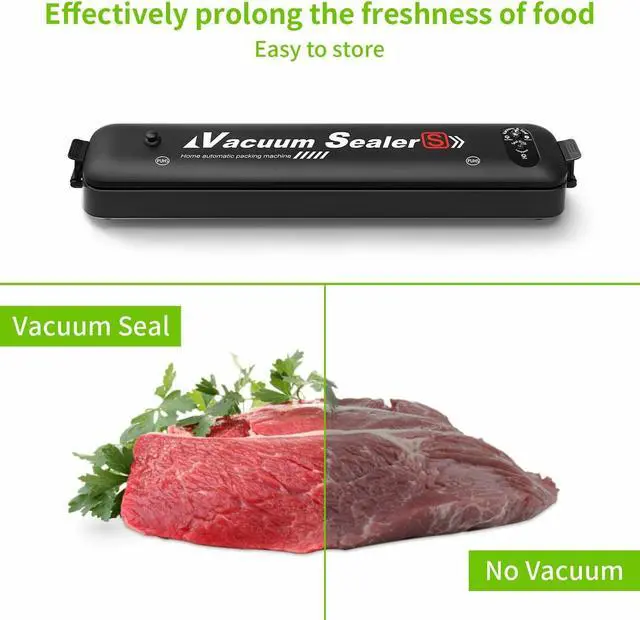 Alt view image 6 of 7 - Vacuum Sealer Machine For Food Preservation Storage Saver Automatic With 5pcs Seal Bags