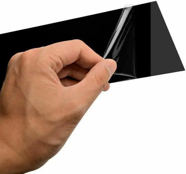 Alt view image 4 of 6 - 10 pcs Glossy Piano Black Pillar Posts Tint Overlay Panel Trim Side Door Window Cover For 2019 2020 2021 2022 Toyota RAV4