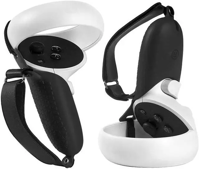 Alt view image 2 of 4 - PU Face Cover Case Replacement For Oculus Quest 2 Eye Mask Pad Light Blocking Cushion Cover For Oculus 2 VR Glasses Accessories