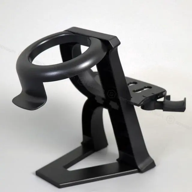 Alt view image 6 of 6 - VR Stand For Oculus Quest 2 Headset Display Holder Station Game Controller Stand For Oculus Go Rift Quest 1/2 VR Accessories