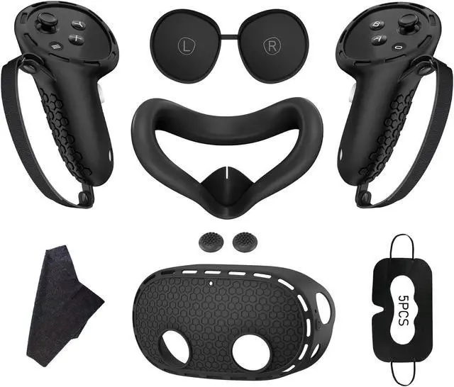 Main image of SOVAWIN Silicone Protective Cover Shell Case 7 IN 1 For Meta Quest 3S VR Headset