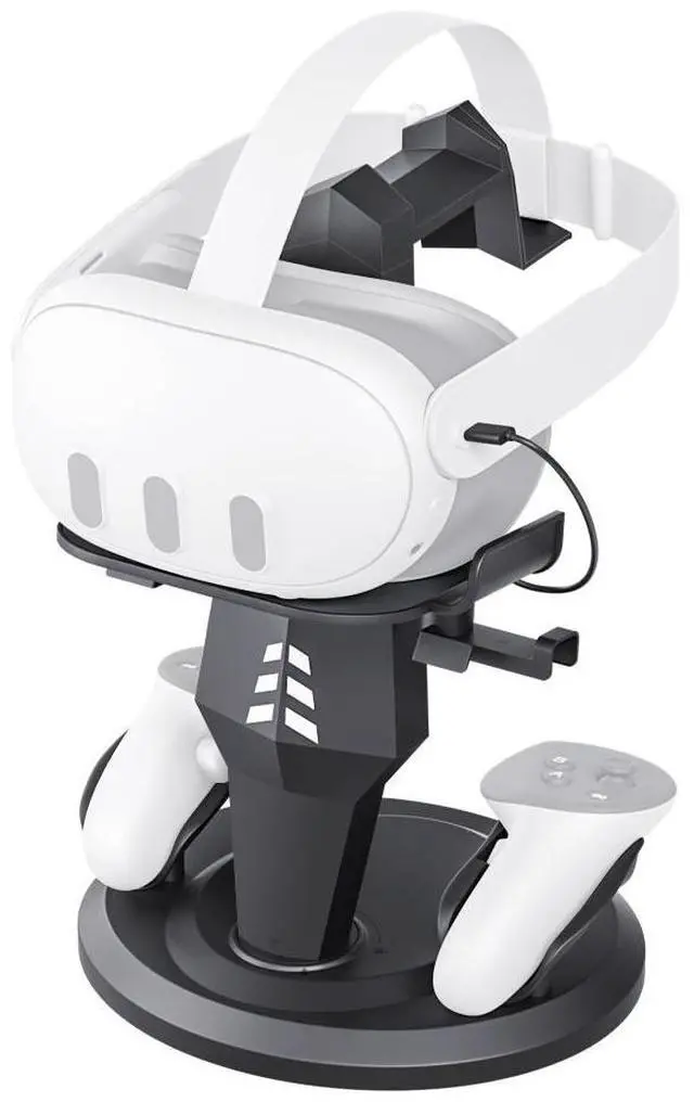 Main image of SOVAWIN VR Charging Dock for Meta Oculus Quest 3S / Quest 3 Accessories Vertical Charge Stand Controller Holder VR Headset Display Base for Quest2