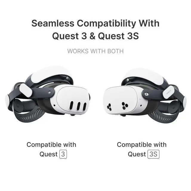 Alt view image 6 of 7 - BOBOVR M3 - VR Head Strap BOBOVR, for Meta Quest 3/3S, Dual-Mode Adjustable Fit, BM60 Battery Compatible