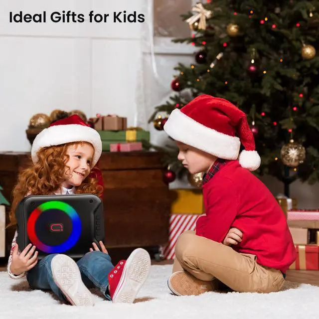 Alt view image 7 of 7 - JYX Wireless Karaoke System with Microphone, Outdoor Speaker, Party Sing Machine with Lights, Portable PA System, D18