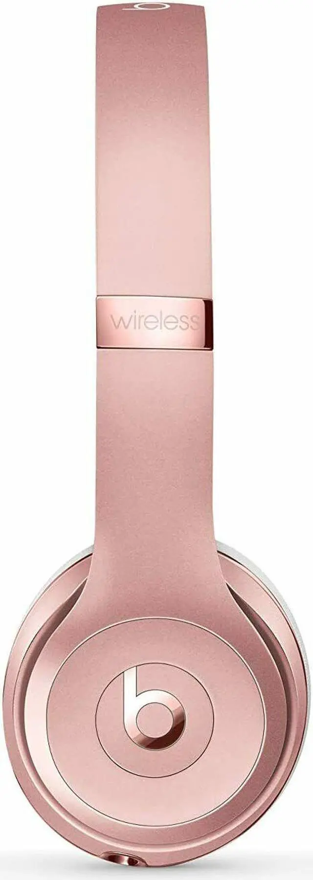 Alt view image 16 of 20 - Beats by Dr. Dre Solo3 Wireless On-Ear Headphones - Rose Gold - Stereo - Rose Gold - Mini-phone - Wired/Wireless - Bluetooth - Over-the-head - Binaural - Circumaural