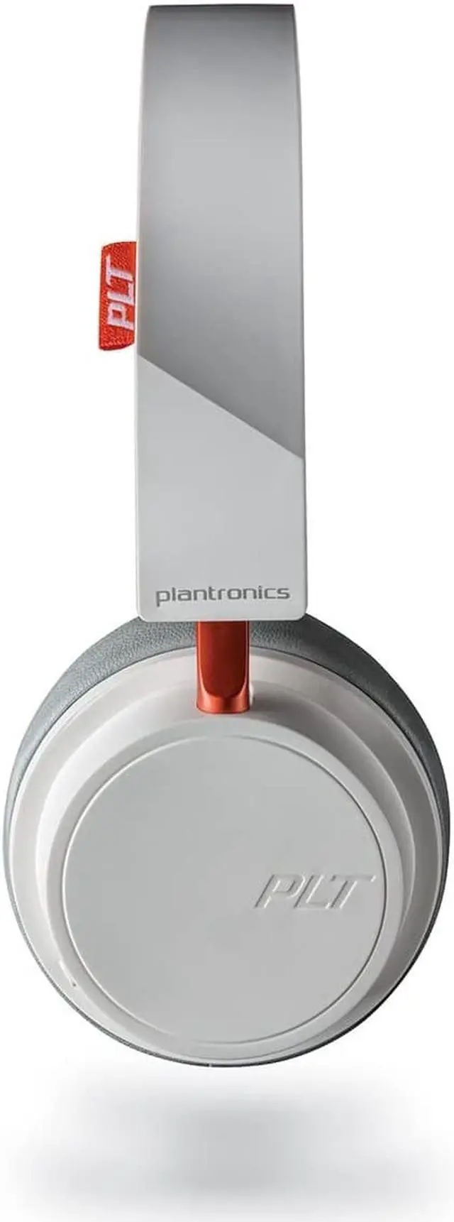 Alt view image 8 of 10 - Plantronics Backbeat 500 Series Bluetooth Wireless Headphones - White/Orange