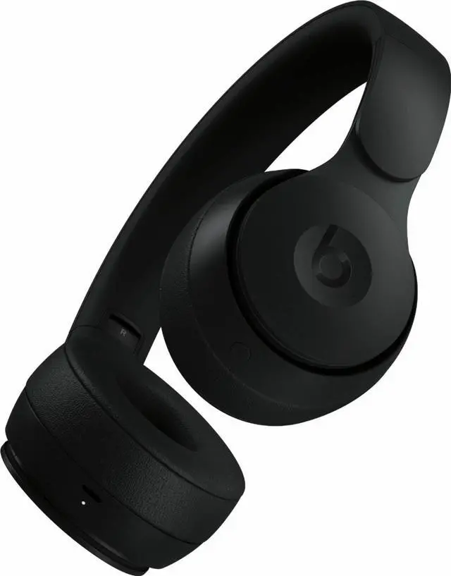 Alt view image 5 of 12 - Beats Solo Pro Wireless Noise Cancelling On-Ear Headphones - Black