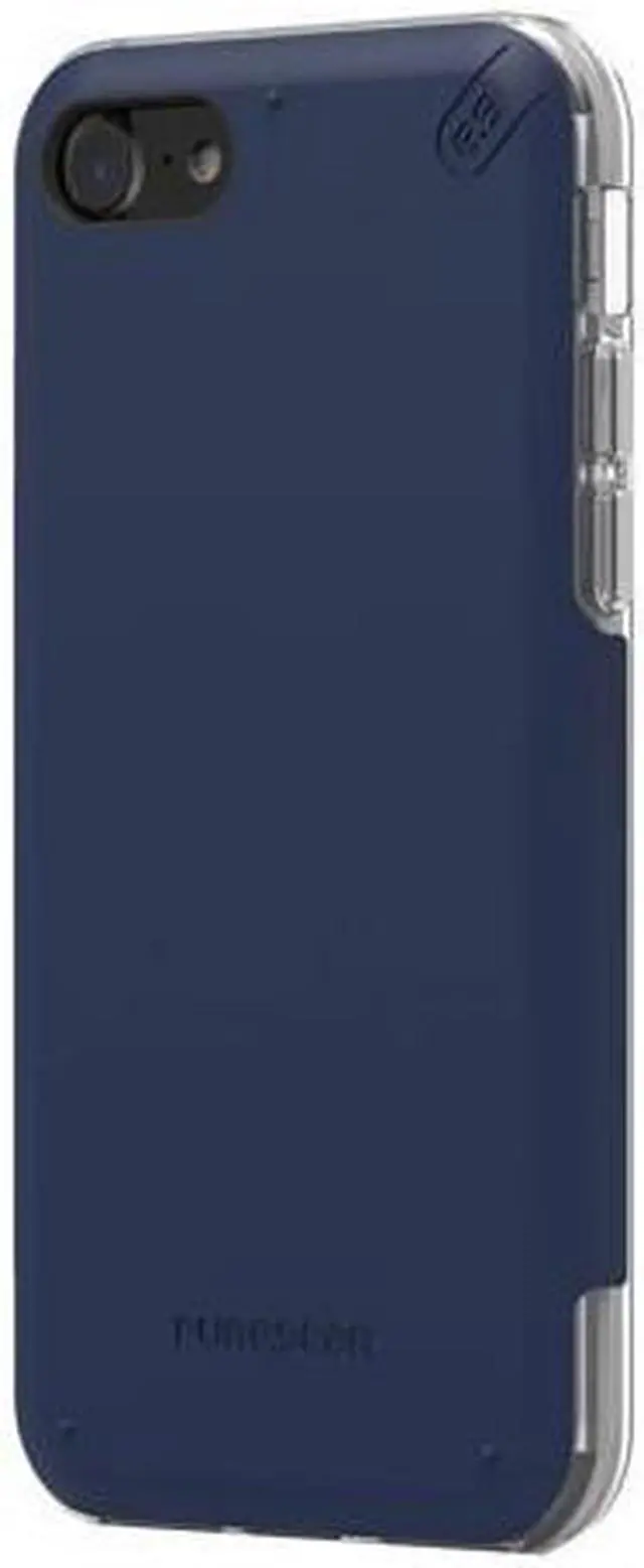 Alt view image 5 of 10 - PureGear DualTek Pro Matte Navy Blue Case Cover for iPhone SE 2022/2020, 8, 7