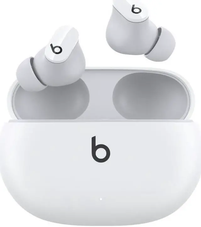 Alt view image 6 of 20 - Beats Studio Buds True Wireless Noise Cancelling Earphones (MJ4Y3LL/A) – White