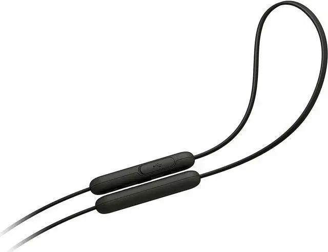 Alt view image 5 of 10 - Sony WI-XB400/B Extra Bass In-Ear Wireless Headphone - Neckband - Dynamic - Neodymium - Stereo - Bluetooth 5.0 - Black