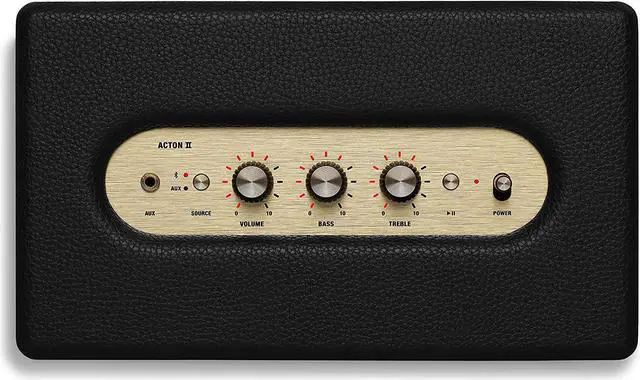 Alt view image 5 of 13 - Marshall Acton II Wireless Bluetooth Speaker - Black