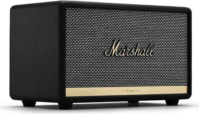 Alt view image 8 of 13 - Marshall Acton II Wireless Bluetooth Speaker - Black