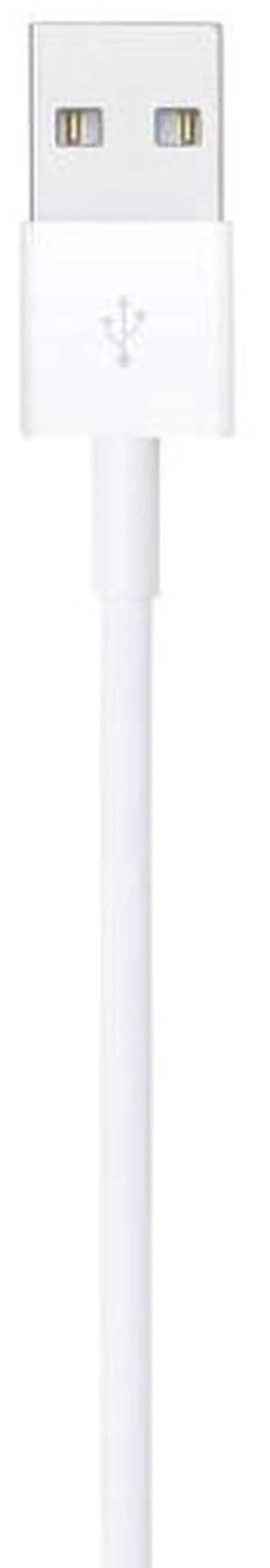 Alt view image 3 of 3 - Apple Lightning to USB Cable (2m) - Lightning/USB for iPad, iPhone, iPod - 6.56 ft - 1 x Lightning Proprietary Connector - 1 x Type A Male USB