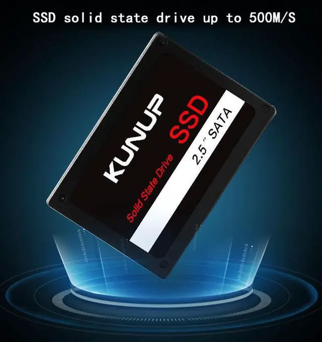 Alt view image 4 of 7 - LAUGFIN EX2 2.5" 1TB SATA III 3D NAND Internal Solid State Drive (SSD) III 6 Gb/s Up to 550/530 MB/s Read/Write Speed, Internal 2.5" 7mm 256GB