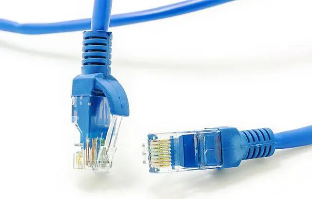Alt view image 4 of 6 - CAT6 Patch Cable Cord 10GB Ethernet Internet Network Cable LAN RJ45 UTP for PC Computer PS4 Xbox One Modem Router RJ45 Computer Networking Cord Blue 13 Feet Blue(1-Pack) 7.87 ft.