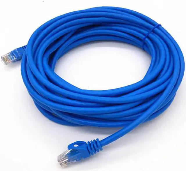 Alt view image 6 of 6 - CAT6 Patch Cable Cord 10GB Ethernet Internet Network Cable LAN RJ45 UTP for PC Computer PS4 Xbox One Modem Router RJ45 Computer Networking Cord Blue 13 Feet Blue(1-Pack) 7.87 ft.