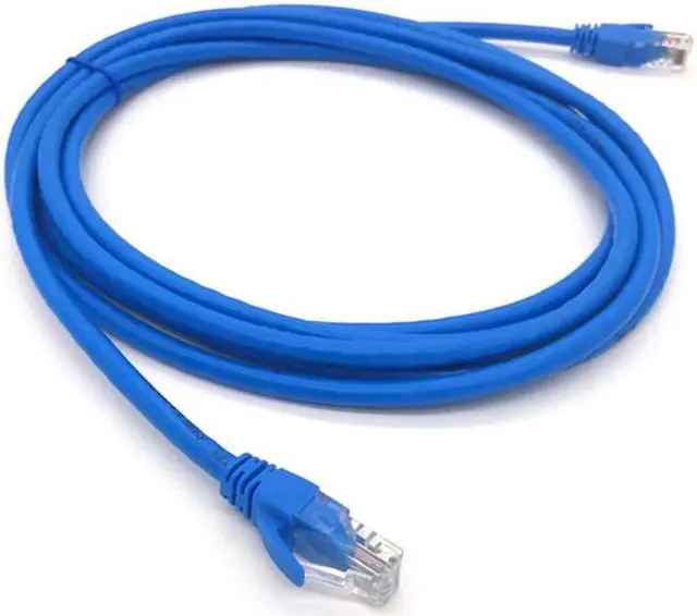 Alt view image 3 of 6 - CAT6 Patch Cable Cord 10GB Ethernet Internet Network Cable LAN RJ45 UTP for PC Computer PS4 Xbox One Modem Router RJ45 Computer Networking Cord Blue 13 Feet Blue(1-Pack) 7.87 ft.