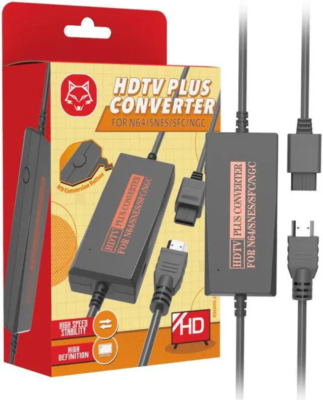 Alt view image 5 of 6 - Nintendo 64/SNES/NGC/SFC ultra-clear HDMI converter retro game console video conversion head