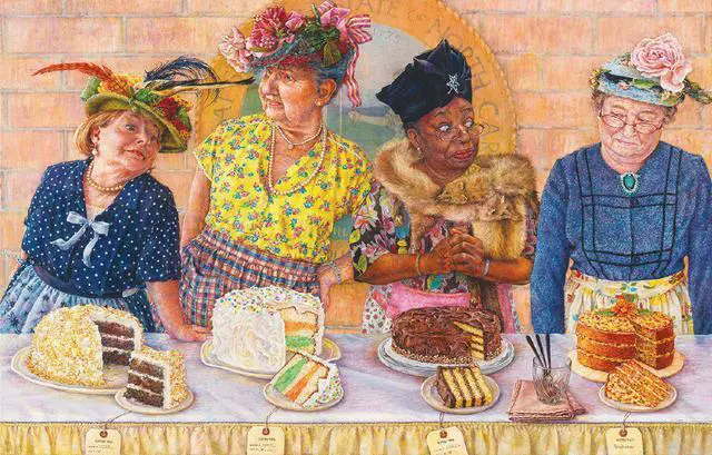 Main image of and The Winner is 1000 Piece Jigsaw Puzzle by SunsOut