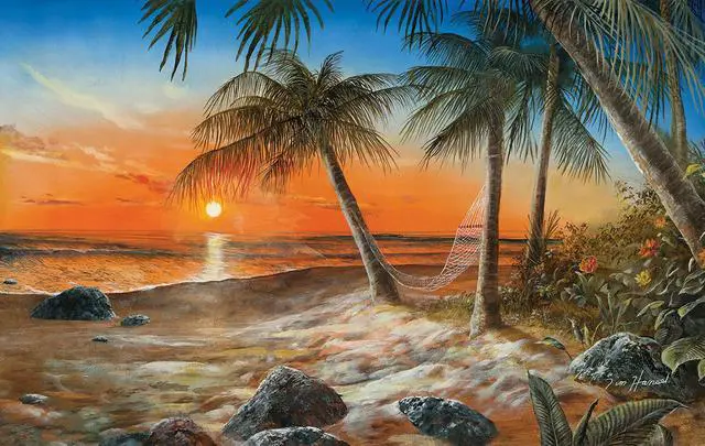 Main image of Dreams of Paradise 500 pc Jigsaw Puzzle - SUNSOUT INC - 67333