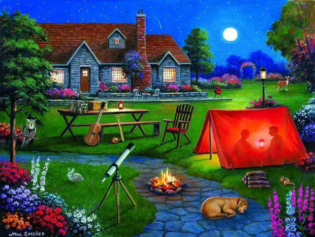 Main image of Kids Night Out 300 pc Jigsaw Puzzle