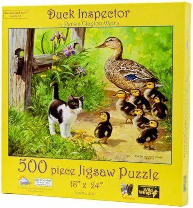 Alt view image 2 of 4 - SunsOut Duck Inspector a 500-Piece Jigsaw Puzzle Inc.