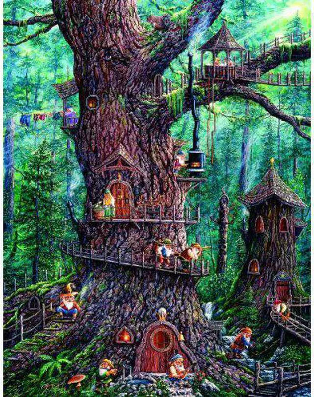 Main image of Forest Gnomes Jigsaw Puzzle