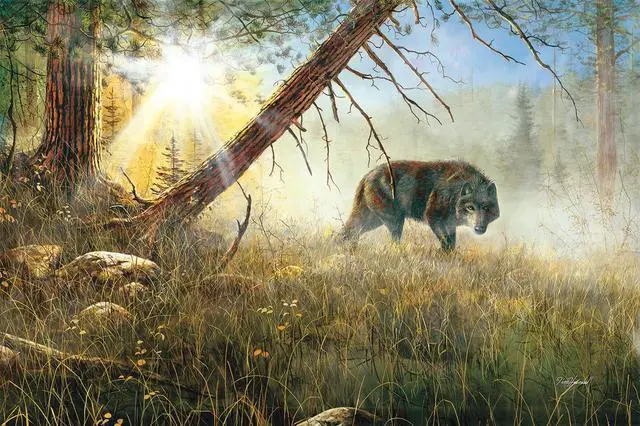 Alt view image 3 of 3 - Watchful Eyes 550 pc Jigsaw Puzzle by SunsOut