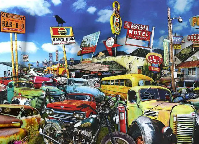 Main image of SUNSOUT INC Adobe Manor 500+ pc Jigsaw Puzzle