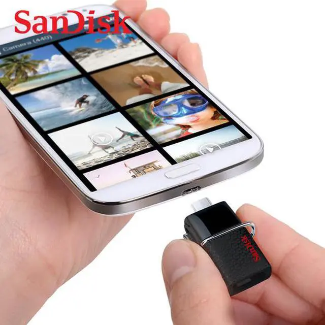 Alt view image 5 of 8 - Sandisk Ultra Dual USB 3.0 256 GB USB flash drive 3.0 (3.1 Gen 1) USB Type-A connector Black, Red