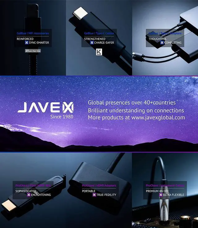 Alt view image 4 of 5 - 16-Gauge AWG JAVEX Speaker Wire OFC Oxygen-Free Copper 99.9% Cable for Hi-Fi Systems, Mixer, Amplifiers, AV receivers, Home Theater, Subwoofer, and Car Audio System, 50 FT, Blue/Black