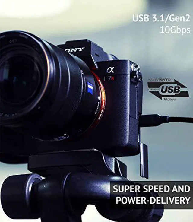 Alt view image 3 of 5 - JAVEX [USB-IF Certified][3 Pack] USB 3.1 Gen2 10Gpbs Type-C to A Cable, 1M (3.3FT) X3, Black