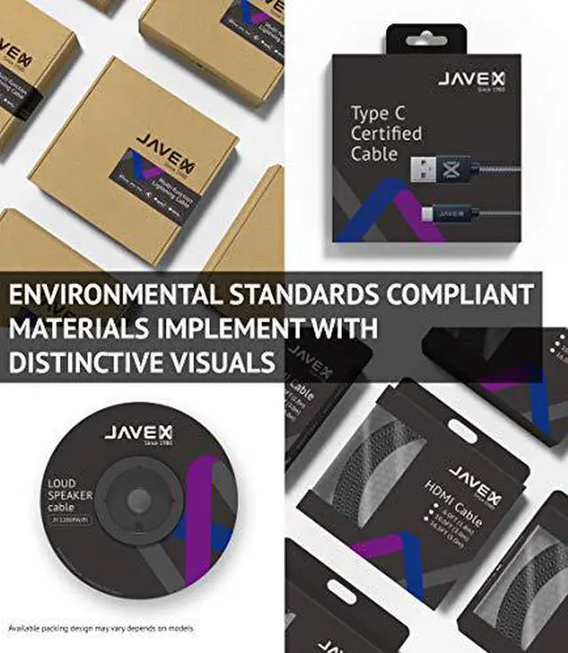 Alt view image 3 of 7 - JAVEX USB [3 Pack] Type-C to A Cable, Reinforced Wire Structure,3,3FT+6FT+10FT, Black