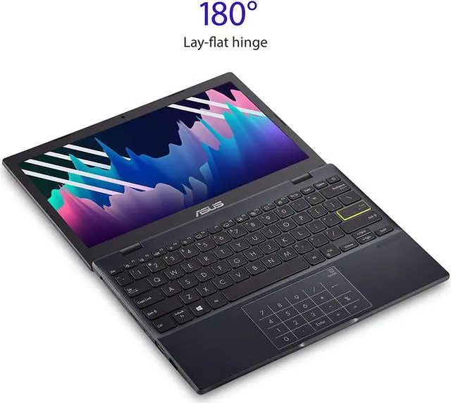 Alt view image 5 of 14 - ASUS Laptop L210 Ultra Thin Laptop, 11.6” HD Display, Intel Celeron N4020 Processor, 4GB RAM, 64GB Storage, NumberPad, Windows 10 Home in S Mode with One Year of Microsoft 365 Personal, L210MA-DB01