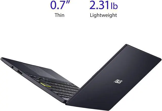 Alt view image 6 of 14 - ASUS Laptop L210 Ultra Thin Laptop, 11.6” HD Display, Intel Celeron N4020 Processor, 4GB RAM, 64GB Storage, NumberPad, Windows 10 Home in S Mode with One Year of Microsoft 365 Personal, L210MA-DB01