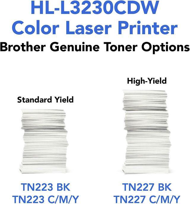  Brother HL-L3220CDW Wireless Compact Digital Color Printer with  Laser Quality Output, Duplex and Mobile Device Printing