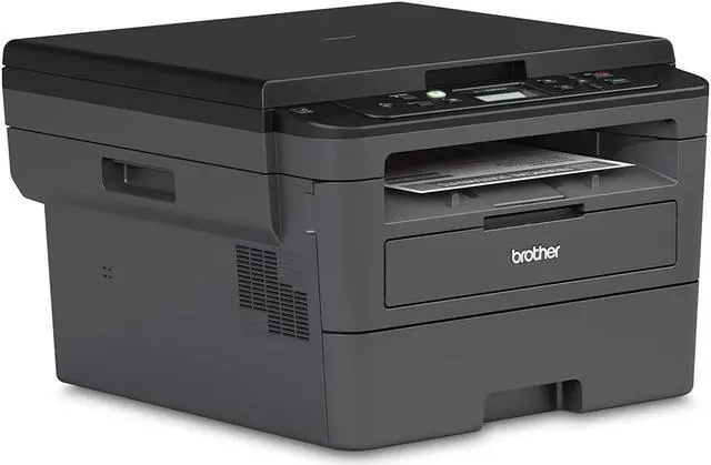 Alt view image 3 of 7 - Brother HL-L2390DW Compact Monochrome Laser Printer, Convenient Flatbed Copy & Scan, Wireless Printing, Duplex Two-Sided Printing, Bundle with JAWFOAL Printer Cable