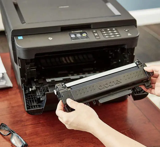 Alt view image 2 of 7 - Brother HL-L2395DW All-in-One Monochrome Laserjet Printer with Wireless Printing, Automatic Duplex Printing, 2.7" Color Touchscreen Display, Speed 36ppm, 250-sheet Paper, Bundle JAWFOAL Printer Cable