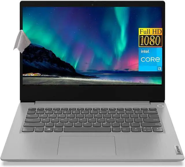 Main image of Lenovo IdeaPad 3 Laptop,15.6" FHD Display, Intel Core i3-1115G4, Intel UHD Graphics, 12GB RAM, 512GB PCIe SSD, Wi-Fi 5, Bluetooth5, Webcam, Fingerprint, HDMI, Windows 11, CEFESFY Accessories